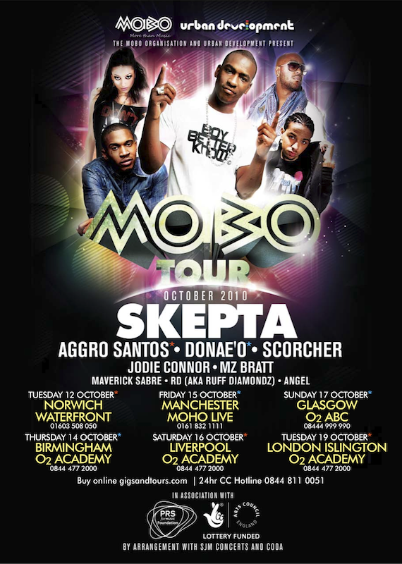 MOBO Tour flyer