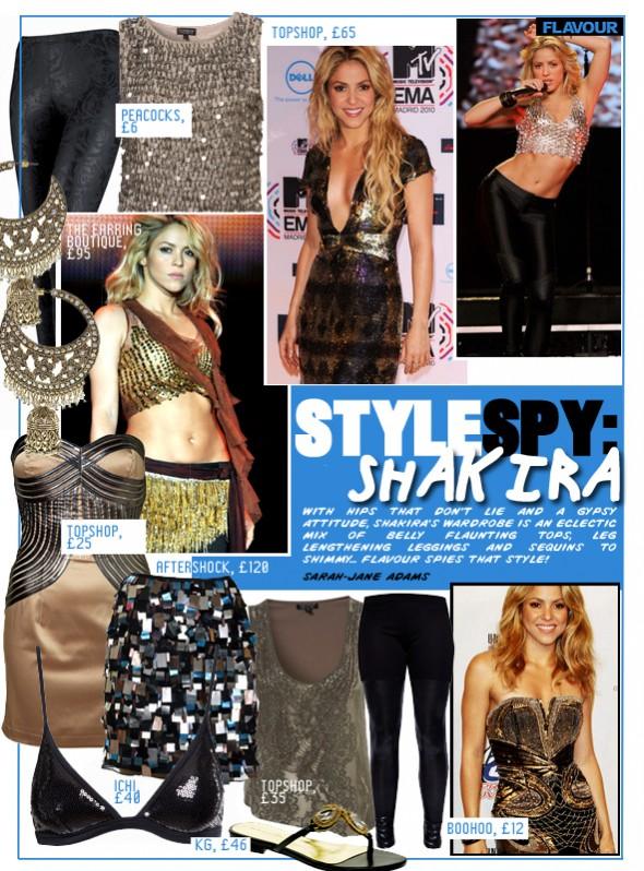Style Spy Shakira