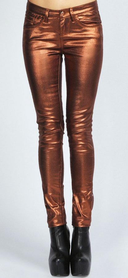Asia Metallic Super Skinny Jeans £20 - Click image to start shopping