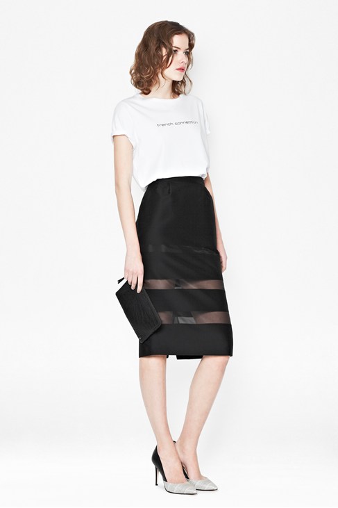 WIND JAMMER STRIPE PENCIL SKIRT £95.00 CLICK IMAGE TO BUY