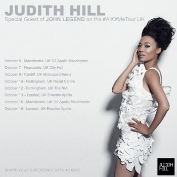 Judith Hill All of Me Tour