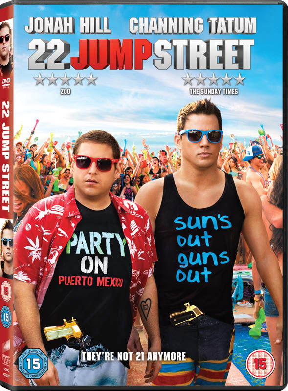 22 JUMP STREET dvd case