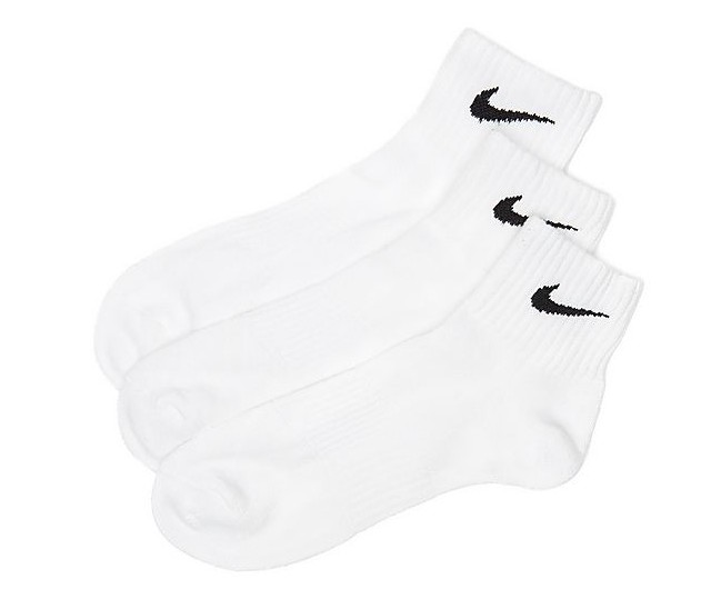Nike 3 Pack Quarter Socks