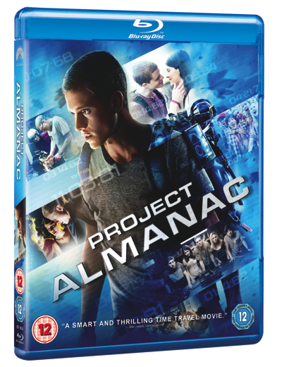 project almanac dvd case
