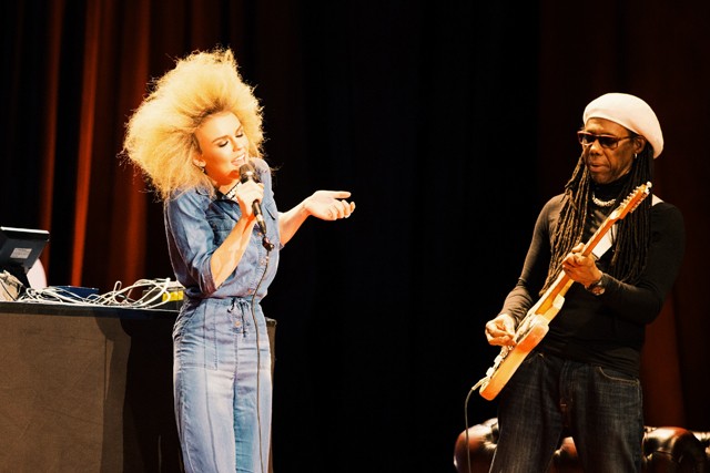 tallia storm jamming with nile rodgers