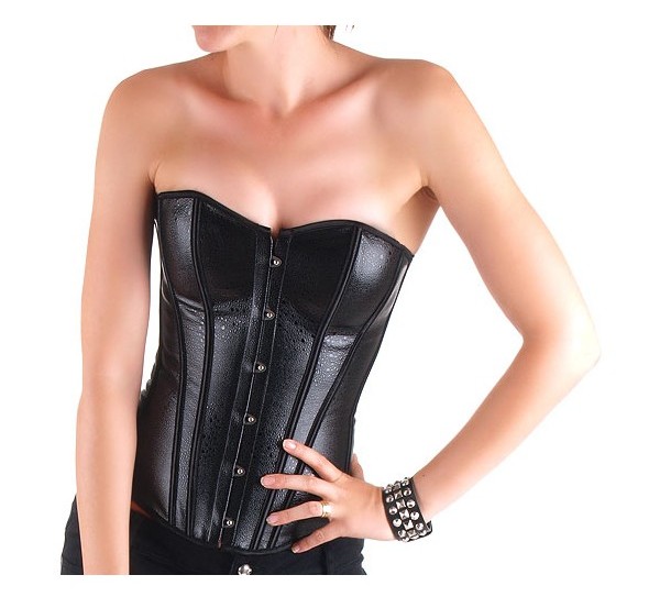 imitation-leather-corset