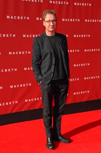 David Thewlis attends the UK Premier of 'Macbeth' at the Edinburgh Festival Theatre on 27th September 2015.