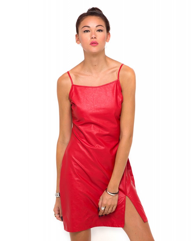 red motel rocks strappy dress