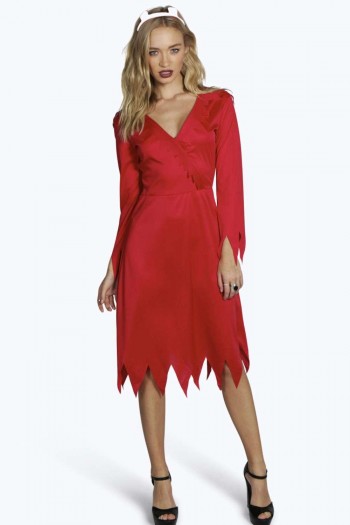 Lauren Red Hot Devil Fancy Dress