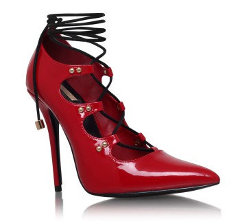GOGO Carvela Kurt Geiger Red High Heel Court Shoes