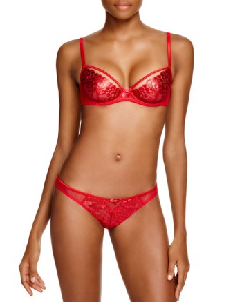 L'Agent by Agent Provocateur Odessa Unlined Underwire Demi Bra