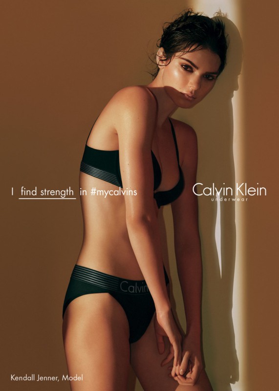 Kendall Jenner Calvin Klein 2016 Campaign