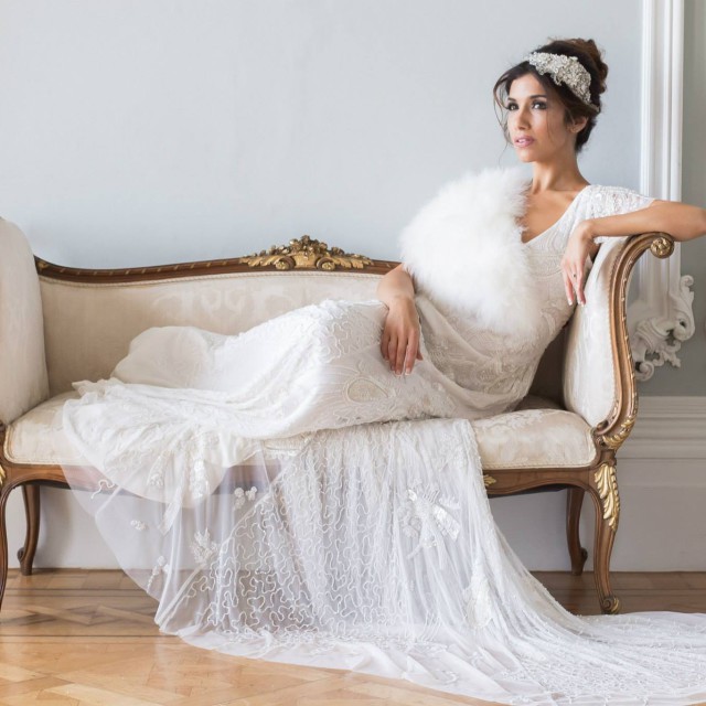 White Mischief Wedding Dress shoot