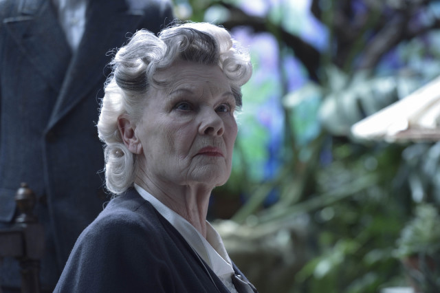 Judi Dench is Miss Avocet in MISS PEREGRINE’S SCHOOL FOR PECULIAR CHILDREN. Photo Credit: Jay Maidment.