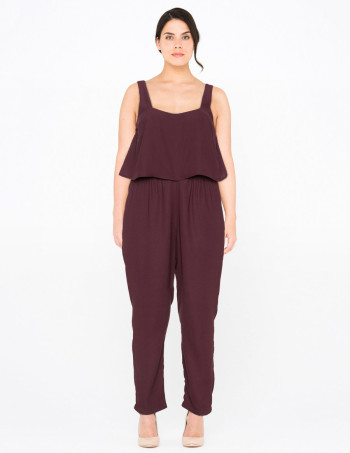 Junarose flaired top jumpsuit