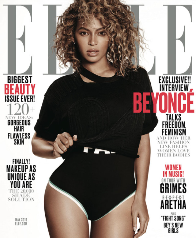 Beyonce Elle magazine cover