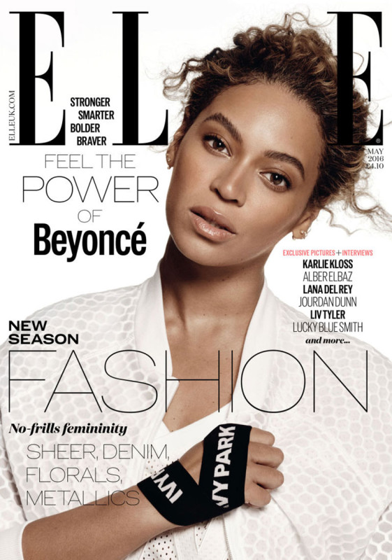 Beyonce Elle magazine cover