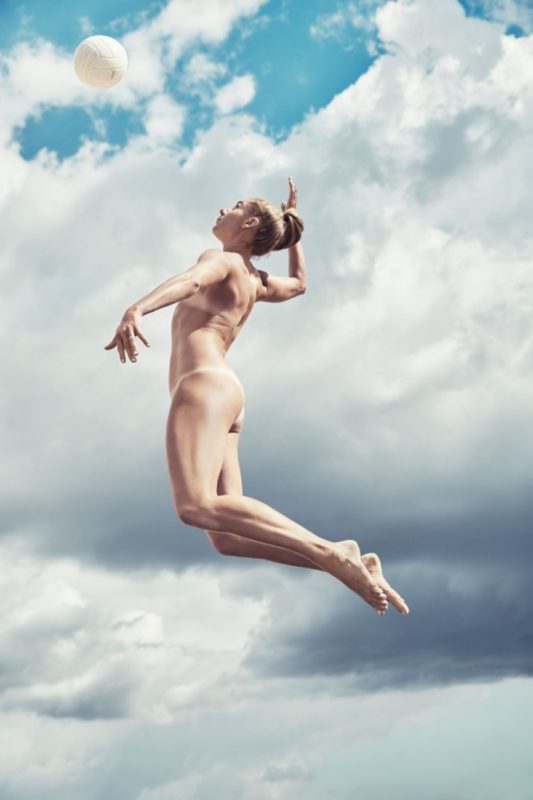 April Ross poses in ESPN’s 2016 Body Issue 2