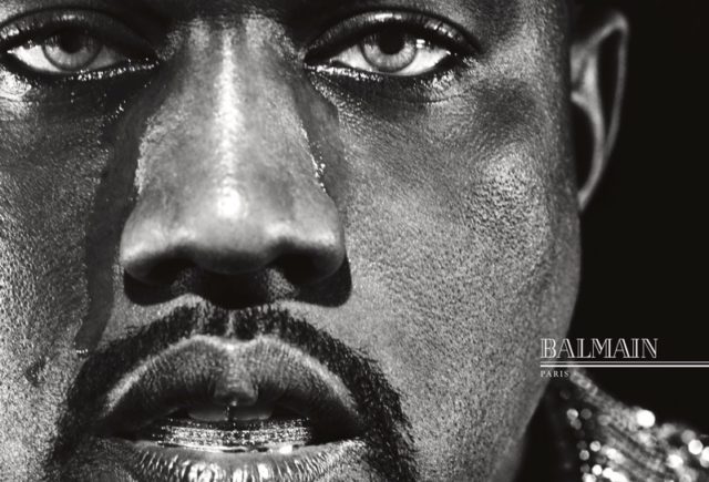 Kanye West brings on the tears for Balmain’s fall 2016 campaign