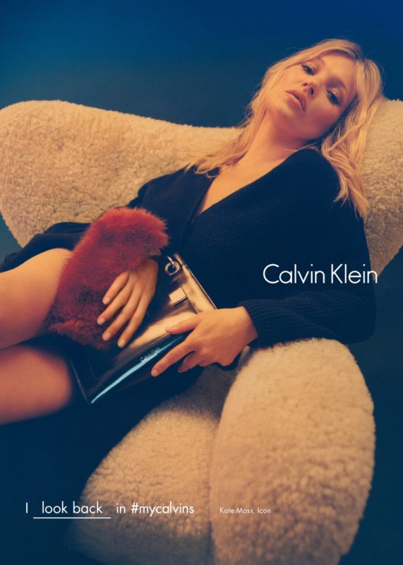 Kate Moss for Calvin Klein Fall: Winter 2016 Campaign