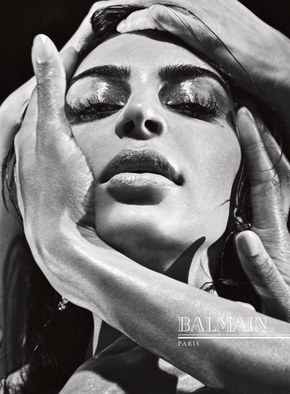 Kim Kardashian gets her closeup in Balmain’s fall-winter 2016 campaign