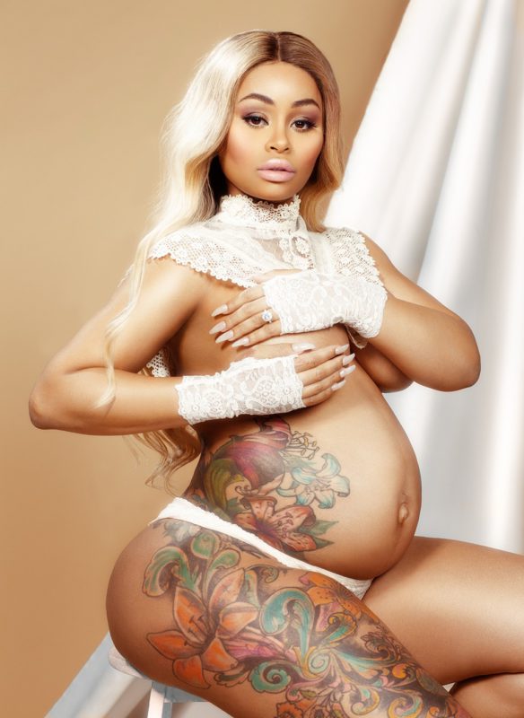 blac chyna - nude pregnant on paper mag