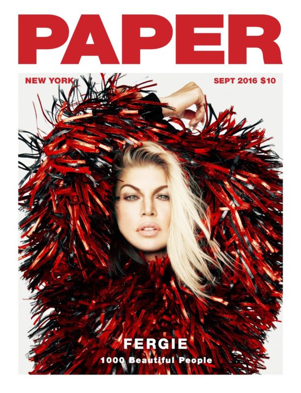 fergie paper magazine