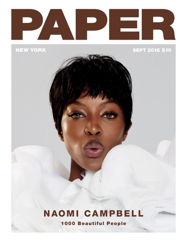 naomi campbell paper magazine