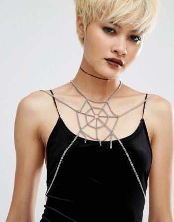 Regal Rose Halloween The Lair Body Harness from Asos