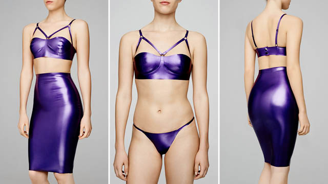 Coco De Mer - Latex purple set