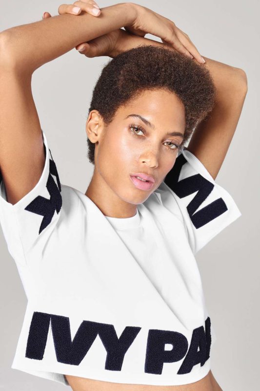 Ivy Park Logo Cropped Tee
