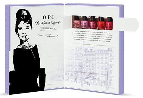 OPI Breakfast At Tiffany's Mini Mani Month Advent Calendar Collection