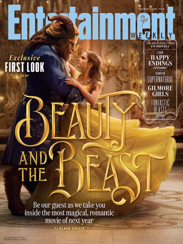  The Beast and Belle share a dance on the cover of Entertainment Weekly