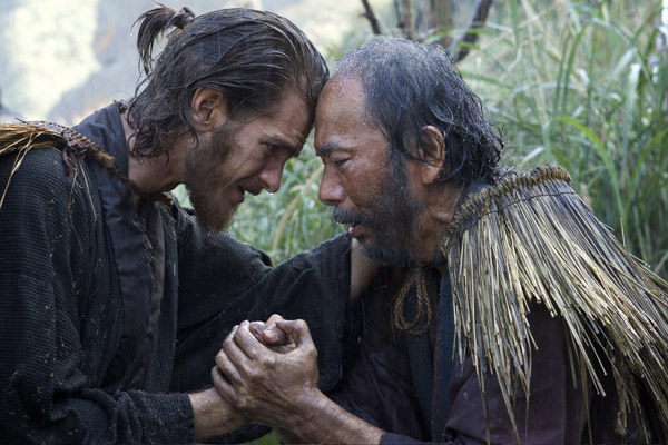 Andrew Garfield as Father Sebastian Rodriquez in Martin Scorsese's 'Silence' photo-credit-kerry-brown