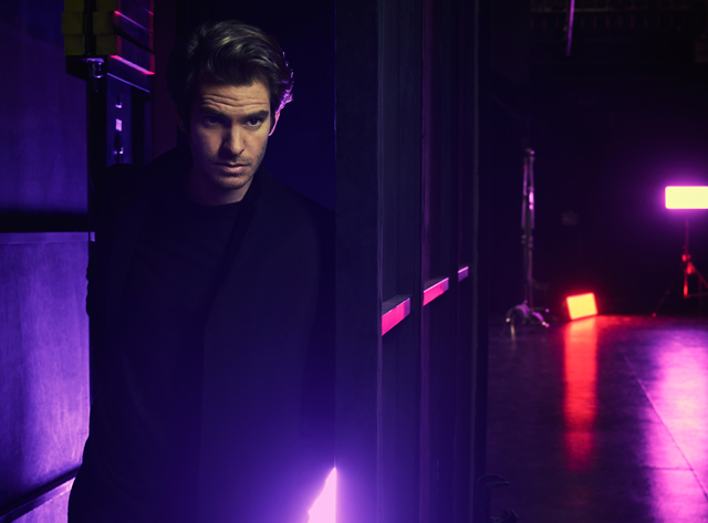Andrew Garfield, photography by Jason Bell. Art Direction and design by National Theatre Graphic Design Studio