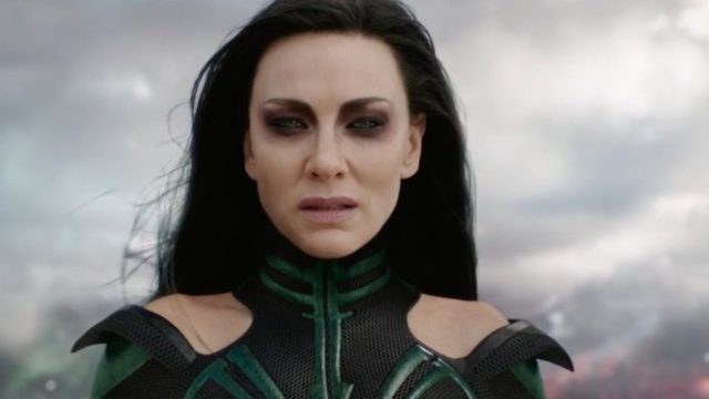 Cate Blanchett's menacing new look in the upcoming Marvel film. Photo: YouTube