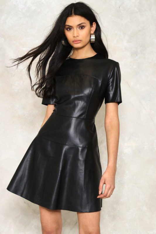Melissa Vegan Leather Dress
