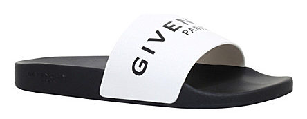 GIVENCHY Logo slide sandals