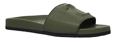 JOSHUA SANDERS 23 leather slide sandals