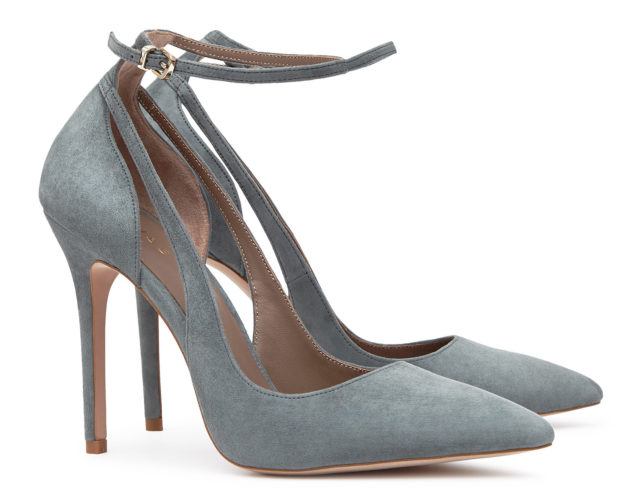 Marla Suede Ankle-Strap Shoes