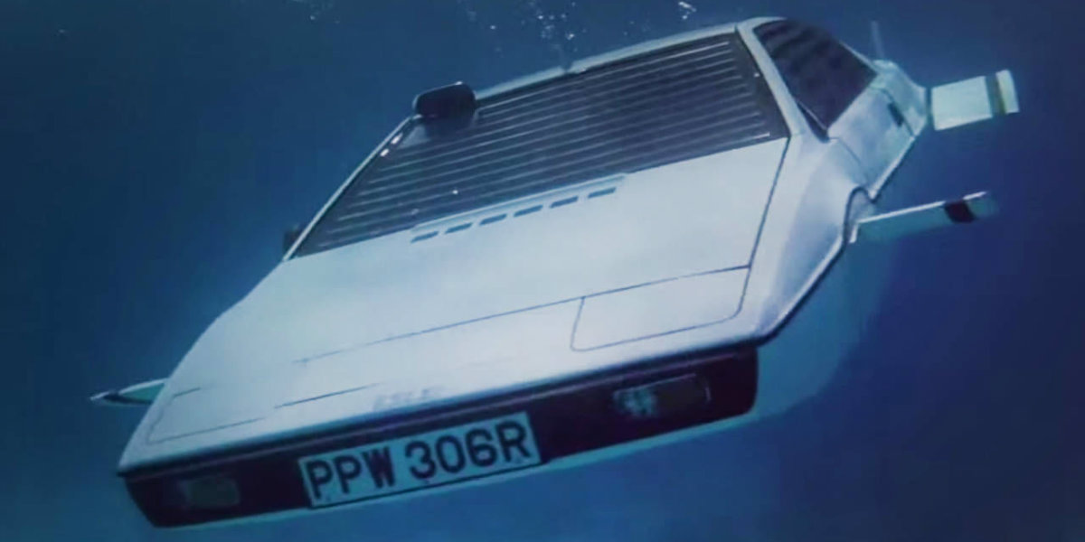 The Lotus Esprit in The Spy Who Loved Me