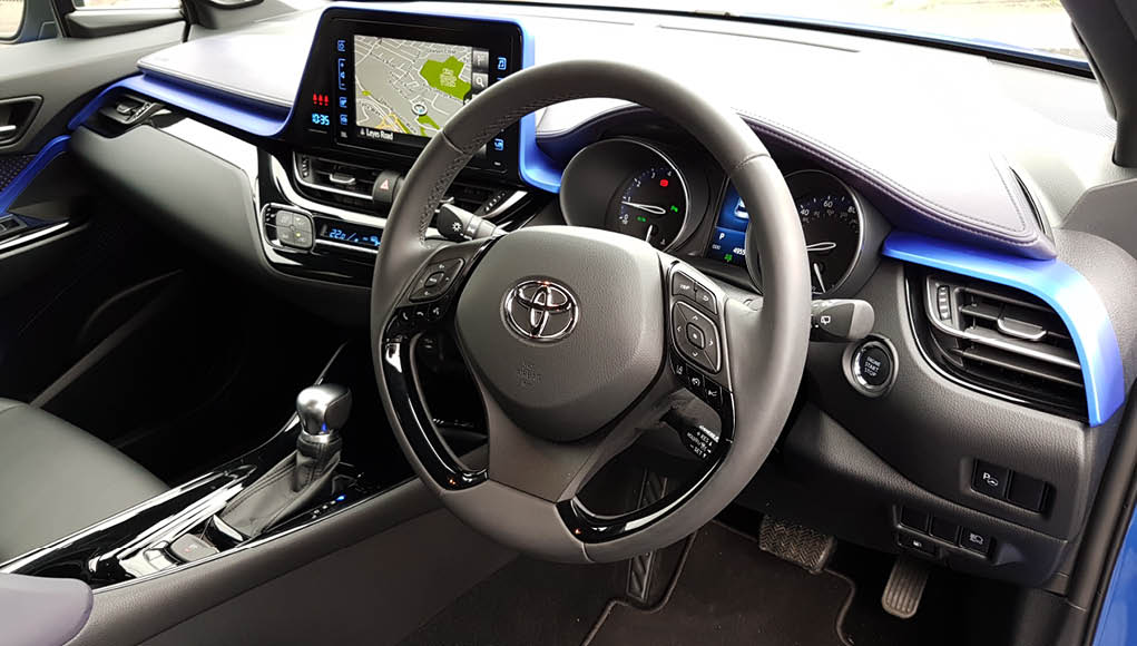 Inside the Toyota C-HR