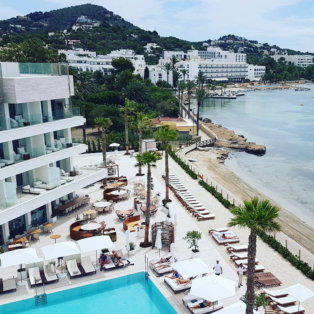 Nobu Hotel Ibiza Bay - The view from the roof 