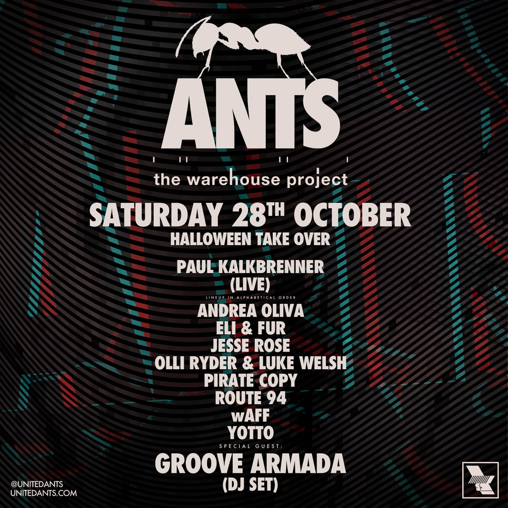 ants halloween takeover