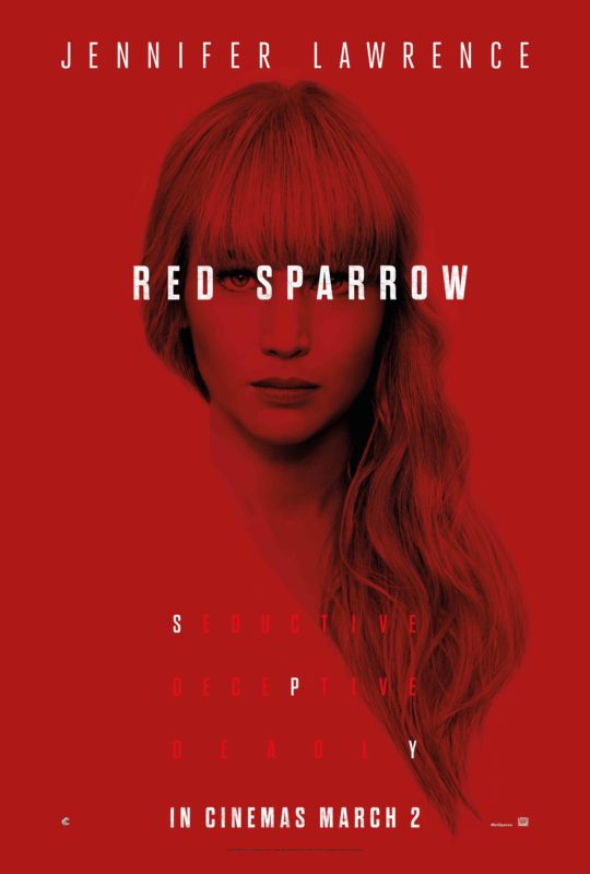 RED SPARROW official poster