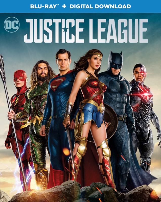 justice league blu ray case
