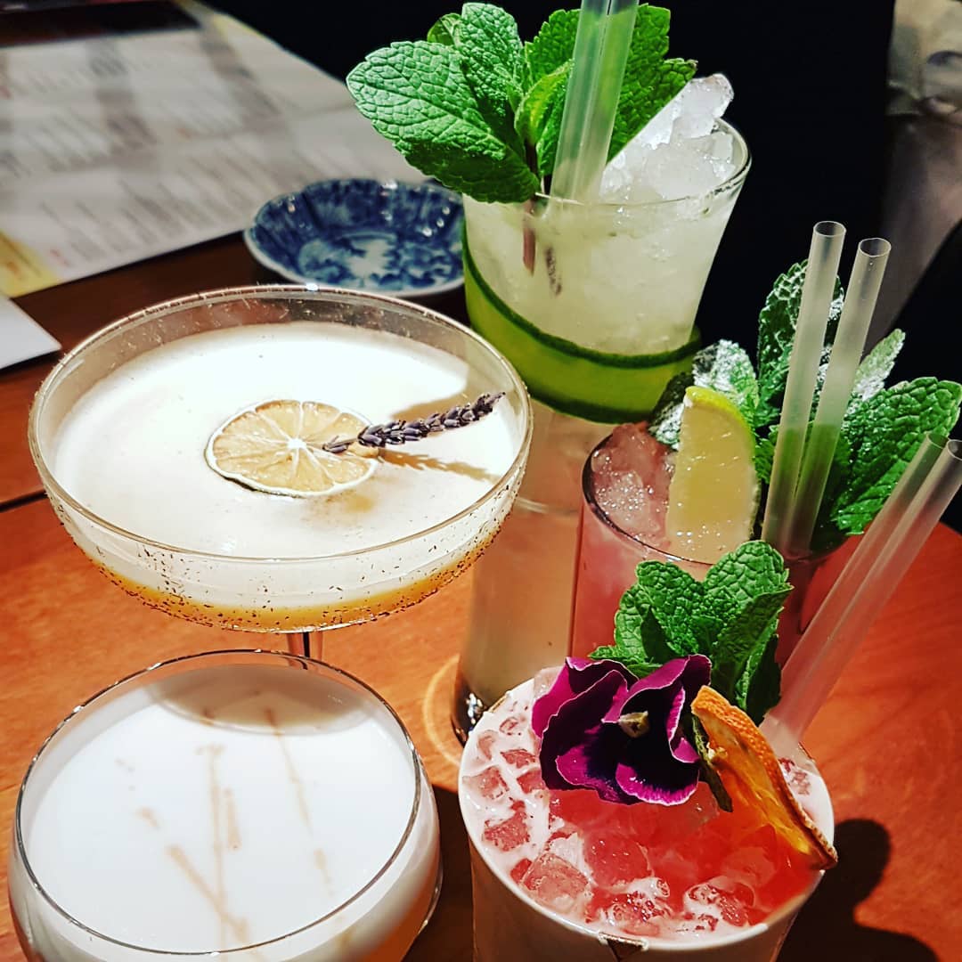 Cocktails at Sakagura