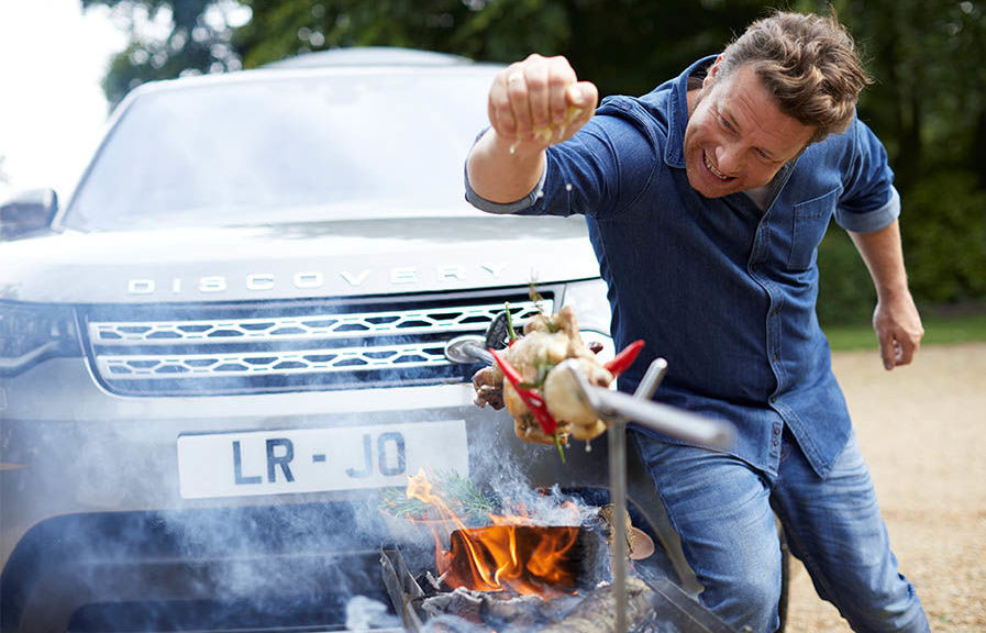 Jamie Oliver's bespoke Land Rover Discovery