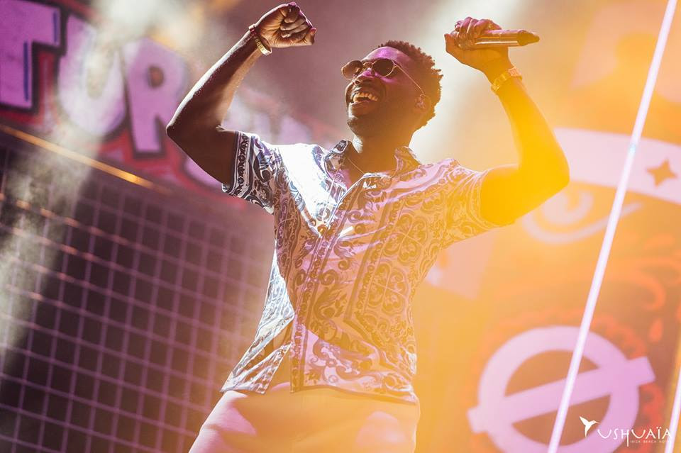Tinie Tempah performing at Disturbing Ibiza, Ushuaïa, 2017