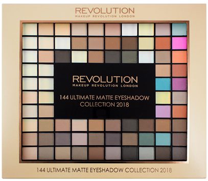 Revolution Ultimate 144 Eyeshadow Palette Matte 2018